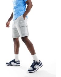 Nike - Club Fleece Cargo Shorts - Lyst