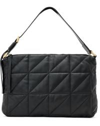 AllSaints - – edbury – gesteppte schultertasche - Lyst