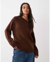 Motel - Anasera Off Shouler Jumper - Lyst