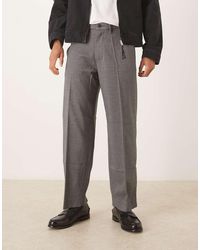 Abercrombie & Fitch - Smart baggy Pants - Lyst