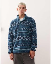 Columbia - Helvetia Ii Printed Half Snap Fleece - Lyst