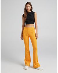 Bershka Wide-leg and palazzo pants for Women - Up to 53% off | Lyst - Page 2