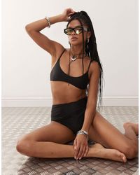 Collusion - Mix And Match High Waisted Bikini Bottom - Lyst