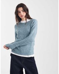 Vero Moda - Round Neck Knitted Jumper - Lyst