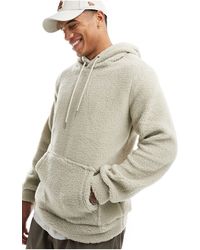 Only & Sons - Teddy Borg Hoodie - Lyst