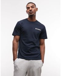 Element - T-shirt à petit motif - marine - Lyst
