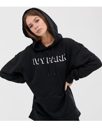 Ivy Park Hoodie à logo - Noir