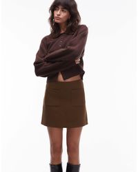 & Other Stories - Mini Skirt With Front Patch Pockets - Lyst