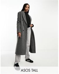 ASOS - Asos design tall - cappotto dad fit - Lyst