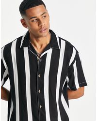Jack & Jones - Originals Stripe Revere Collar Shirt - Lyst