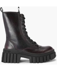 KG by Kurt Geiger - Tegan Lace Up Low Ankle Boots - Lyst