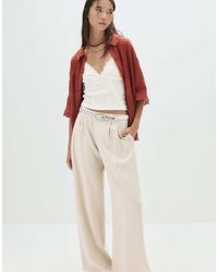 Pull&Bear - – hose mit weitem bein - Lyst