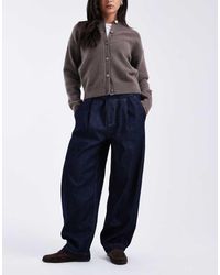 ASOS - Pull On Barrel Leg Jean - Lyst