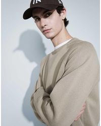 ASOS - Relaxed Compact Knit Sweater - Lyst