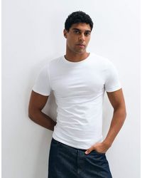 ASOS - Essentials 2 Pack Muscle Fit T-shirts - Lyst