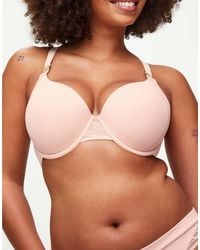 KBX - Charlotte Underwired Padded Plunge Bra - Lyst
