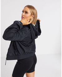 Calvin Klein – Kapuzenjacke mit Reißverschluss - Schwarz