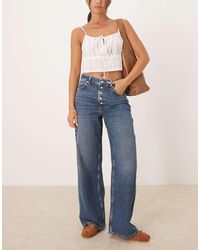 Free People - Nia Slouchy Boyfriend Jeans - Lyst