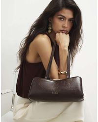 River Island - Metal Frame Shoulder Bag - Lyst
