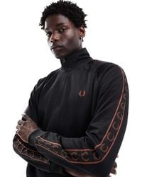 Fred Perry - Co-ord Taped Track Jacket - Lyst