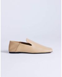TOPSHOP - Chloe Premium Real Leather Loafer - Lyst