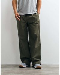 4505 - Wide Leg Cotton Ripstop Lifting Pants With Zip Pockets - Lyst