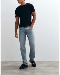 TRUE RELIGION - Ricky Straight Fit Flap Pocket Denim Jeans - Lyst