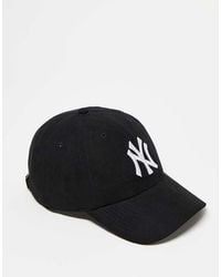 '47 - Ny Yankees Clean Up Suede Look Cap - Lyst