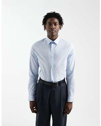 ASOS - Easy Iron Slim Fit Smart Shirt - Lyst