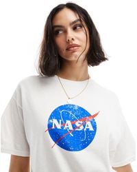 ASOS - Oversized T-shirt With Nasa Licence Graphic - Lyst