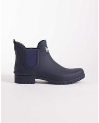 Barbour - Wilton Chelsea Wellington Boot - Lyst