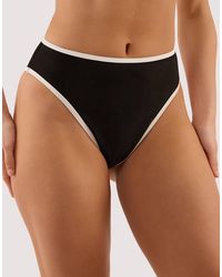 Wolf & Whistle - Ally & Ivory High Waist Bikini Brief - Lyst