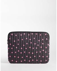Pieces - Gesteppte laptop-hülle - Lyst