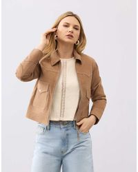 Bolongaro Trevor - Real Suede Freya Trucker Jacket - Lyst
