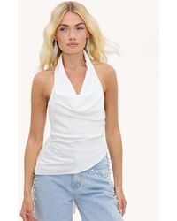 Loavies - Mystic Meadow Halter Top With A Bow - Lyst