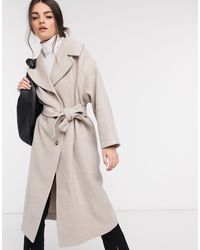 & Other Stories Belted Coat - Multicolour