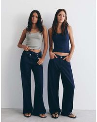 Pull&Bear - Set Van 2 Tanktops - Lyst