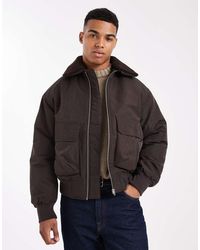 Jack & Jones - Bomberjack Met Borgkraag - Lyst