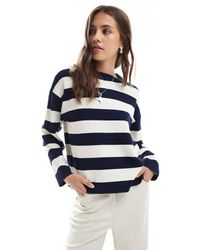Vero Moda - Structured Knit Oversized Jumper - Lyst
