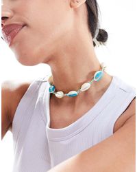 South Beach - Chokerketting Met Schelpjes - Lyst