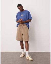 ASOS - Heavyweight Oversized Shorts 400gsm - Lyst