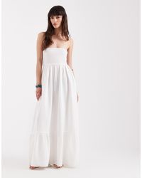 Aware - – trägerloses boho-maxikleid - Lyst