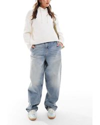Stradivarius - Low Rise Baggy Jean - Lyst