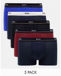 BOSS - – essential – 5er-pack unterhosen - Lyst