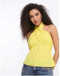 French Connection - Halterneck Top - Lyst