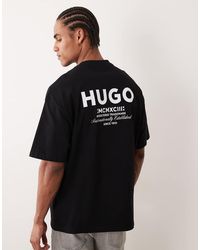 HUGO - Nalono T-shirt - Lyst