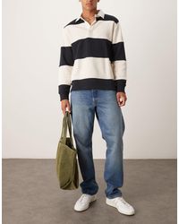 ARKET - Ocean - jean droit ample - moyen délavé - Lyst