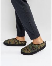north face thermal slippers