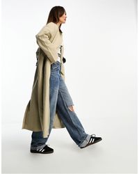 NA-KD - Oversized Dropped Shoulder Trench Coat - Lyst