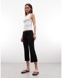 Collusion - Flared Capri leggings - Lyst